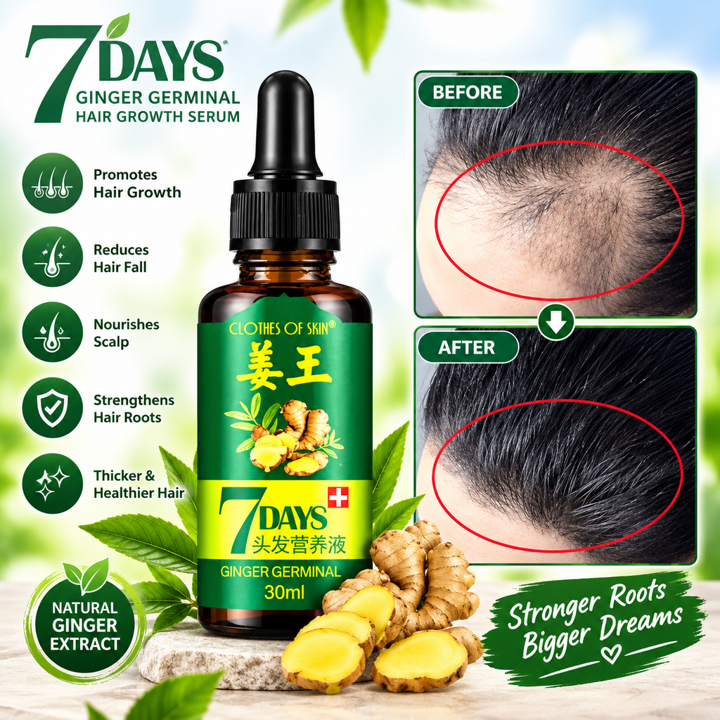7 Days Ginger Germinal Hair Growth Serum
