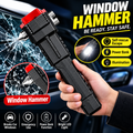 Multifunctional Flashlight- Window Hammer – Emergency Escape Tool