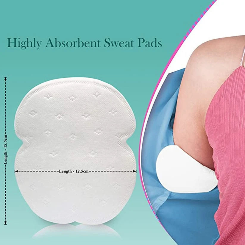 Pack of 10 Disposable Ultra thin Underarm Sweat Pads