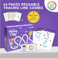Reusable Tracing Book With 64 Pages - Perfect for early learning & imagination!