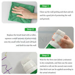 Refilable Repair Wall Paint Roller – Fix Cracks & Stains Easily