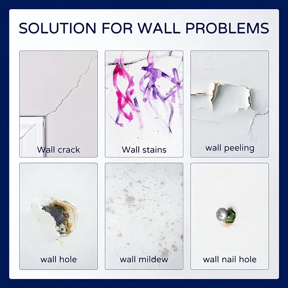 Wall Repair Agent Tile Gap Filler (2 in 1 solution)
