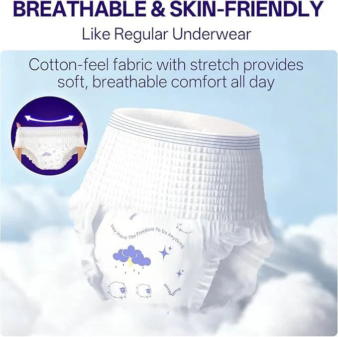 Ezi-Pants Sanitary Pants - Protection upto 12 hours