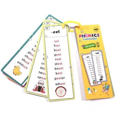 Read and Rhyme Flash Cards - 600+ WordsPhonics Set-Help Kids Read Confidently 🚀