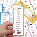 Read and Rhyme Flash Cards - 600+ WordsPhonics Set-Help Kids Read Confidently 🚀