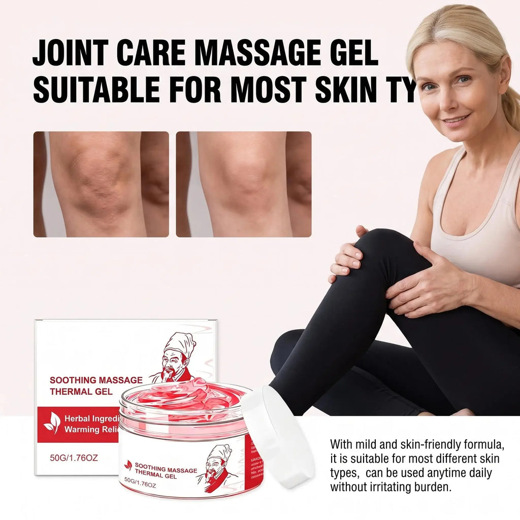 RVDU Massage Thermal Gel - herbal ingredients